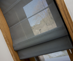 Blue Coast - roman shades - roman blinds